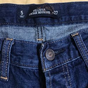 Vintage Boyfriend Hollister jeans size 5 waist 27